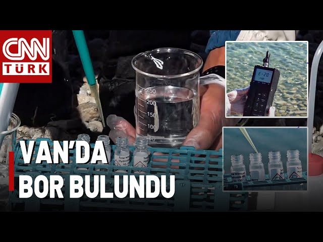 ⁣Van'da Su Kuyularında Bor Tespit Edildi! Su Kuyularından ve Gölden Numuneler Alındı