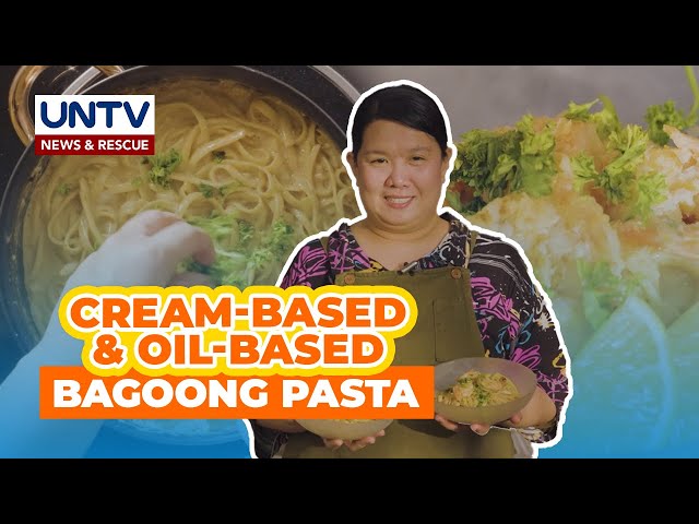 ⁣CREAM-BASED & OIL-BASED BAGOONG PASTA | COOK EAT RIGHT