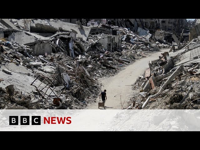 ⁣Israeli strikes kill more than 70 in northern Gaza, local officials say | BBC News