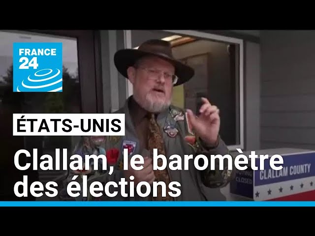 ⁣Sprint final avant la présidentielle aux Etats-Unis : Clallam, le baromètre des élections