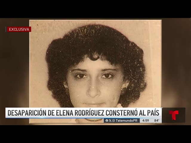 ⁣Se cumplen 34 años de la insólita desaparición de Elena Rodríguez