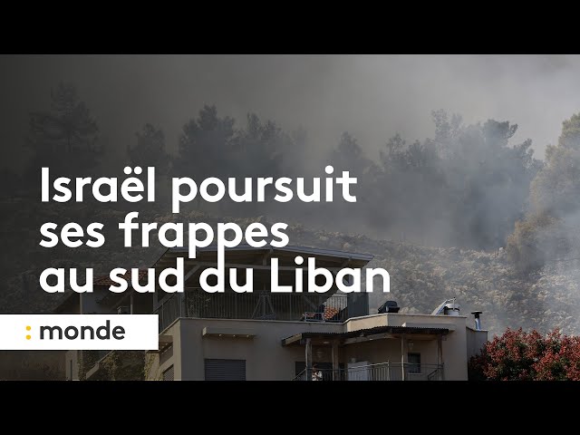 ⁣Guerre au Proche-Orient, Israël poursuit ses frappes au sud du Liban