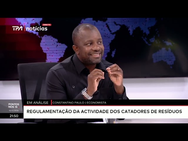 ⁣Ponto nos Is - Em análise "Regulamantação da atividade dos catadores de resíduos 19.10.2024