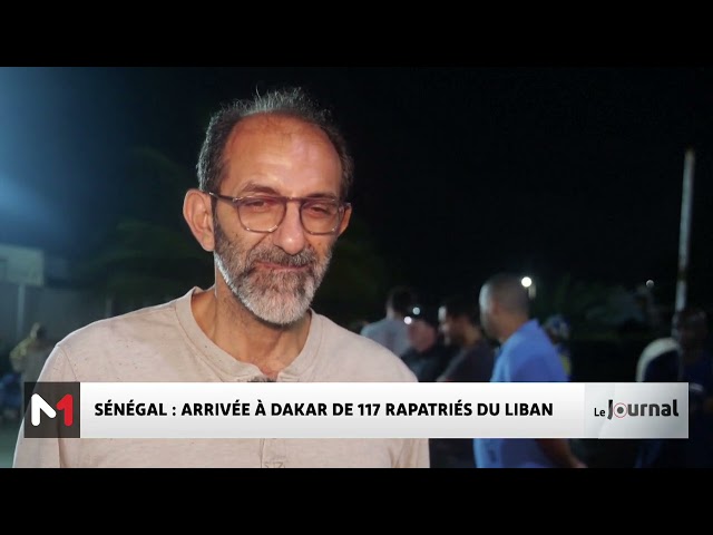 Arrivée à Dakar de 117 rapatriés du Liban