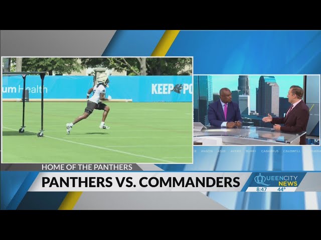 ⁣Panthers taking on the Commanders in Week 7