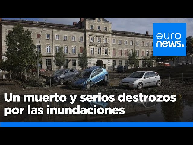 ⁣Mal tiempo en Europa: Italia y Francia, los países más afectados con un muerto y serios destrozos