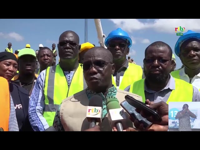 ⁣Réhabilitation du pont de Tarfila : le Ministre des Infrastructures en inspection