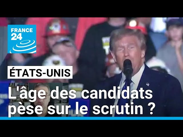 ⁣Présidentielle américaine : à quel point l'âge des candidats peut-il peser sur le scrutin ?