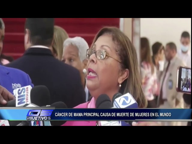 ⁣Cáncer de mama principal causa de muerte en mujeres en el mundo | Objetivo 5