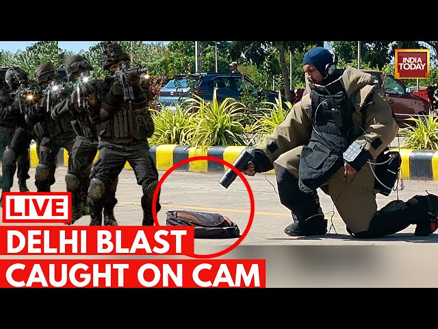 ⁣Delhi Blast News LIVE: Delhi's Rohini Blast CCTV Footage | Delhi CRPF School Blast News |India 