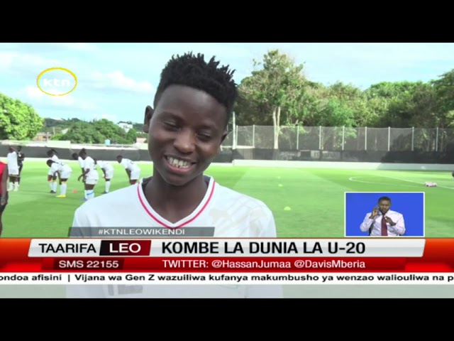 ⁣Kenya ya poteza mechi dhidi ya Uingereza katika Kombe la Dunia la U-20