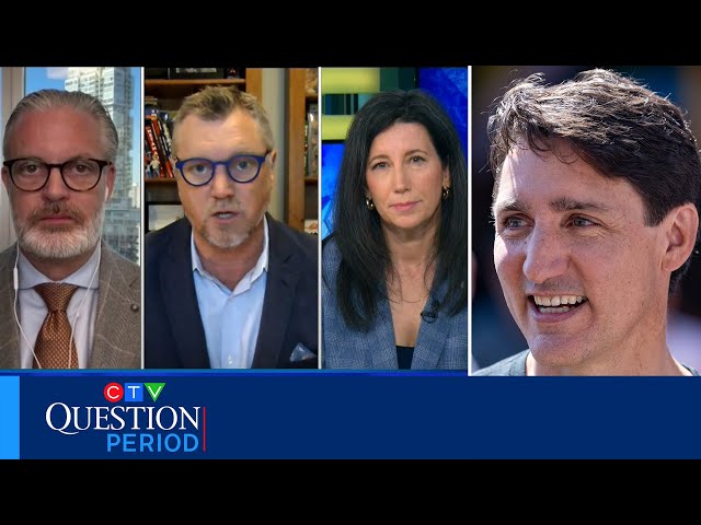 ⁣The "sharks are circling" around Trudeau ahead of caucus meeting: panel | CTV Question Per