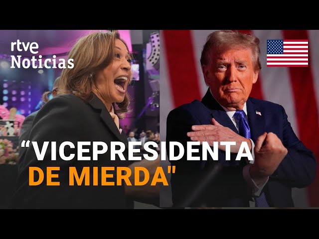 ⁣EE.UU.: HARRIS y TRUMP ENDURECEN el TONO en SUS MÍTINES a 17 DÍAS de las PRESIDENCIALES | RTVE