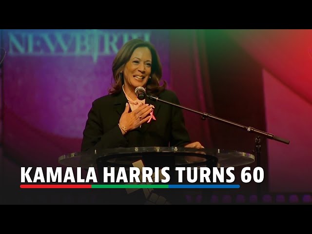 ⁣WATCH: Georgia church sings 'Happy Birthday' to Harris on her 60th birthday | ABS-CBN News