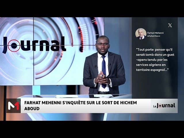 ⁣Farhat Mehenni s´inquiète du sort de Hichem Aboud