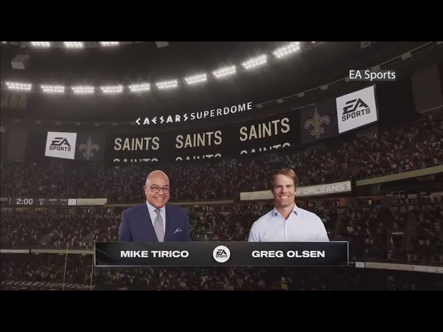 ⁣Behind the scenes of the new Madden game with Greg Olsen