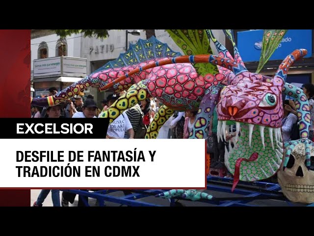 ⁣Alebrijes Monumentales iluminan el corazón de CDMX