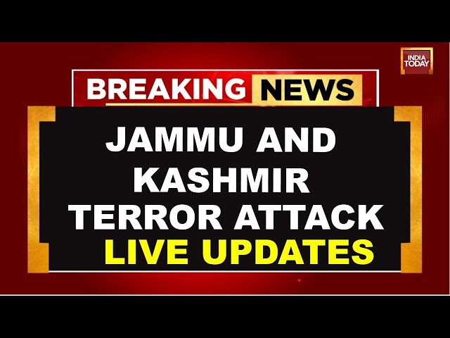 ⁣Jaamu & Kashmir News Live: Doctor, 6 Workers Killed In Jammu And Kashmir Terror Attack