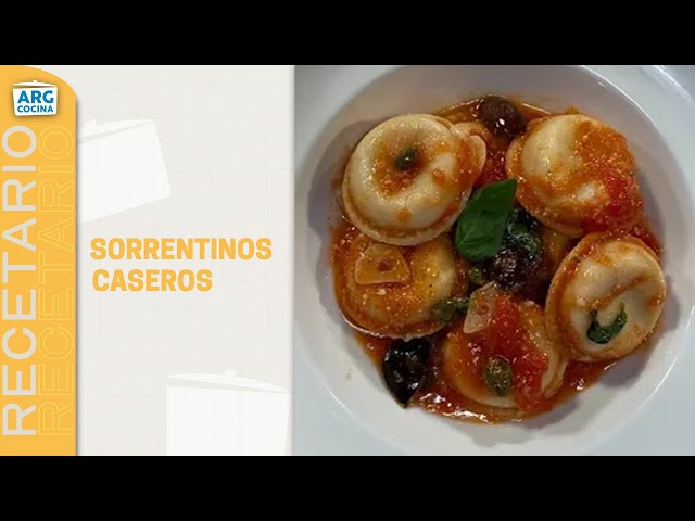 ⁣SORRENTINOS de JAMÓN y QUESO: RECETA paso a paso - ARGENTINA COCINA