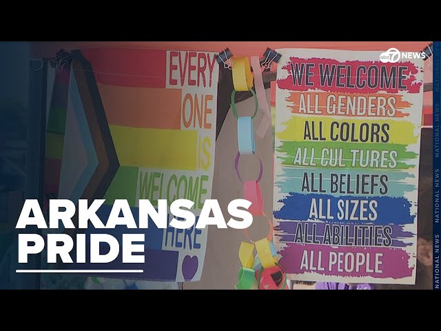 ⁣North Little Rock celebrates PrideFest with festivities and parade in Argenta Plaza