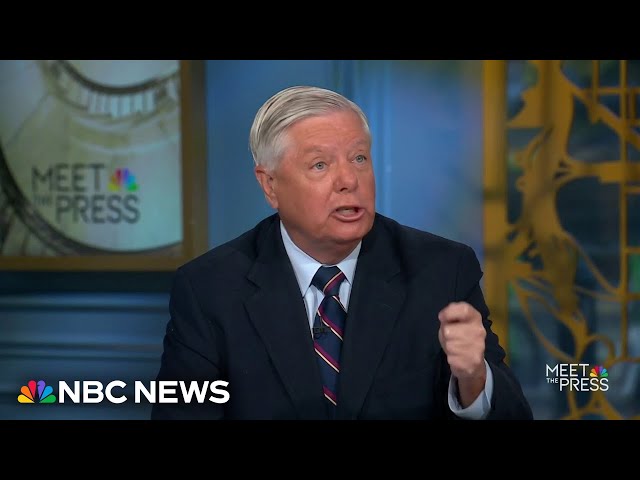 ⁣Lindsey Graham to Republicans supporting Kamala Harris: ‘What the hell are you doing?’