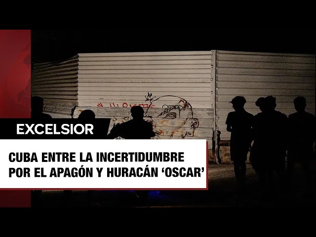 ⁣Cuba entre la incertidumbre por el apagón y la proximidad del huracán ‘Oscar’