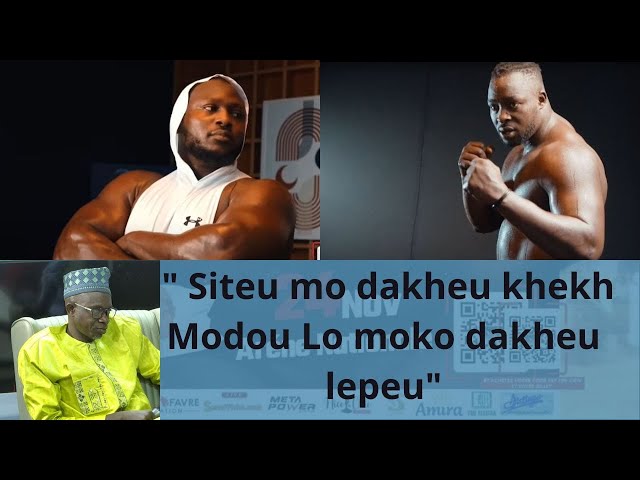 Cheikh Niang " Siteu mo dakheu khekh Modou Lo moko dakheu lepeu "