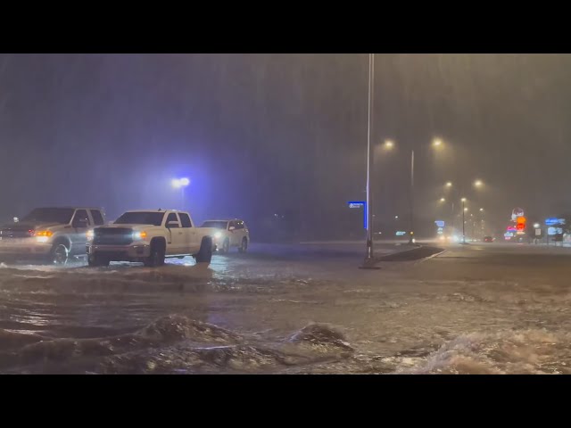 ⁣Roswell set an all time daily record for rainfall | USA TODAY