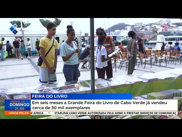 ⁣Em seis meses a Grande Feira do Livro de Cabo Verde já vendeu cerca de 30 mil exemplares