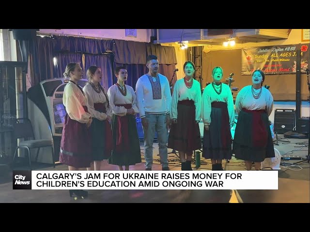 ⁣Calgary's Jams for Ukraine raises money for children's education amid ongoing war