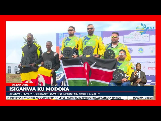 ⁣Karan Patel yegukanye irushanwa rya Rwanda Mountain Gorilla Rally 2024