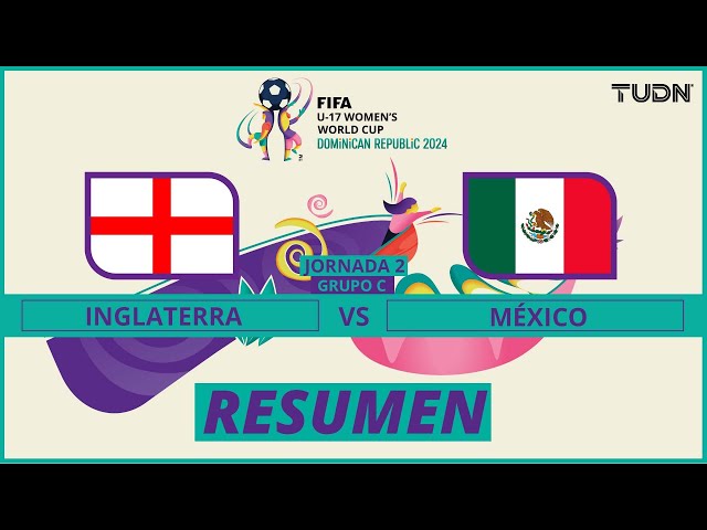 ⁣Resumen y goles | Inglaterra 4-2 México | FIFA Mundial Femenil Sub-17 | TUDN