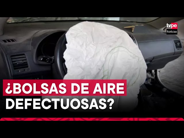 ⁣Seguridad vial: Indecopi recuerda que está vigente alerta de bolsas de aire defectuosas