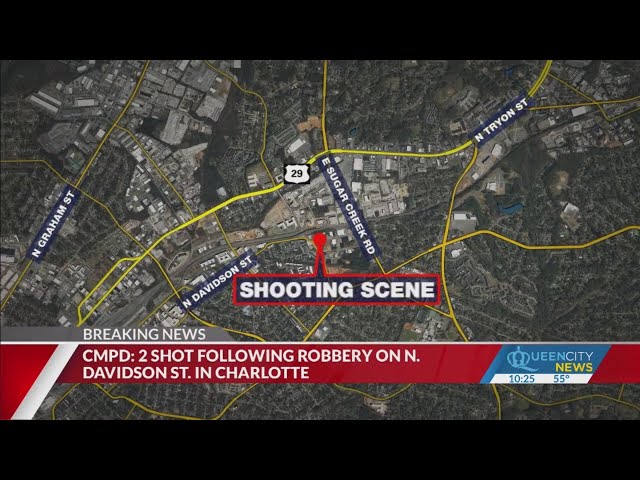 ⁣1 dead, 1 seriously injured in robbery turned shooting in NoDa: CMPD