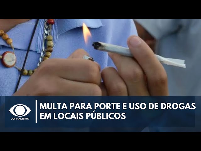 ⁣Governador de SC justifica multa para uso de drogas “é para evitar crime”