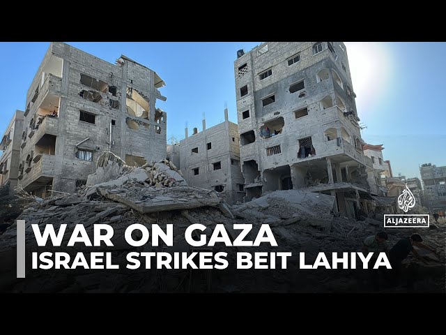 ⁣Dozens killed in Israeli attack on northern Gaza’s Beit Lahiya