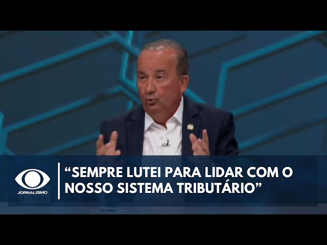 ⁣Governador de SC avalia reforma tributária: ‘Pode ser que diminua a guerra fiscal’ | Canal Livre