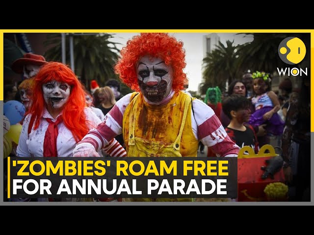 ⁣Mexico City Transforms Into Spooky Spectacle | Latest News | WION