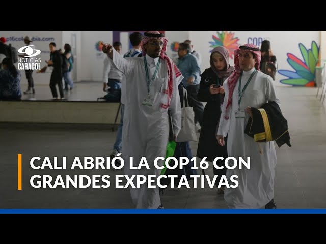 ⁣Con danzas y cánticos, Colombia le da la bienvenida a 196 países que estarán presentes en la COP16