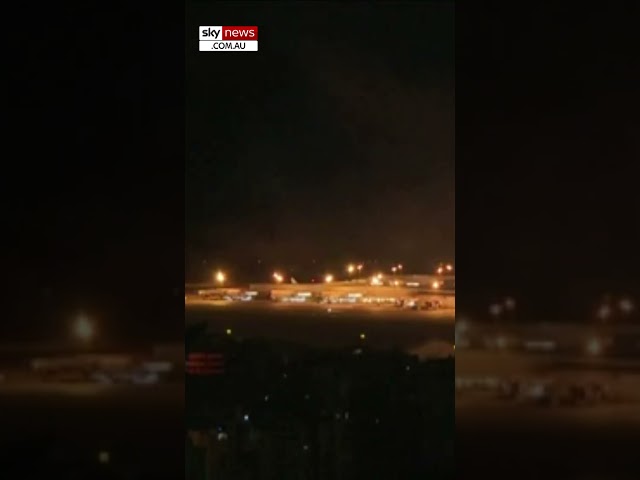 ⁣Explosions ring out in Beirut as Israel targets Hezbollah’s financial arm