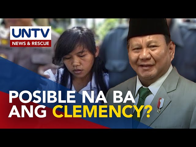 ⁣Bagong Indonesian president, hinikayat na muling i-review ang kaso ni Mary Jane Veloso