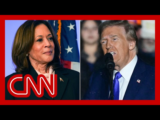 ⁣Harris hits back after Trump insults her again at campaign rally