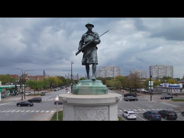 ⁣Monument Moment: The Victory Monument in Bronzeville