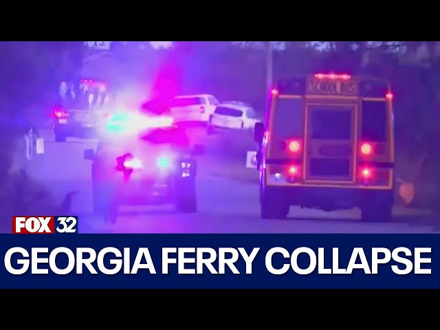 ⁣Structural failure blamed for ferry dock collapse in Georgia