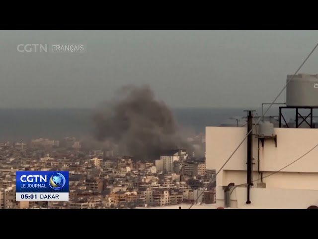 ⁣Explosion à Beyrouth après une attaque prévue par l'armée israélienne