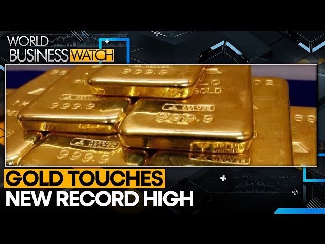 ⁣Gold Climbs To A Fresh Record High On Safe-Haven Demand | World Business Watch | WION