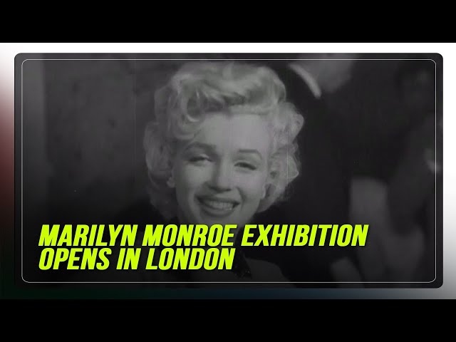 ⁣Marilyn Monroe exhibition opens in London | ABS-CBN News