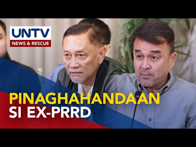 ⁣Posibleng pagharap ni ex-Pres. Duterte sa Quadcomm sa Oct. 22, pinaghahandaan na ng House solons