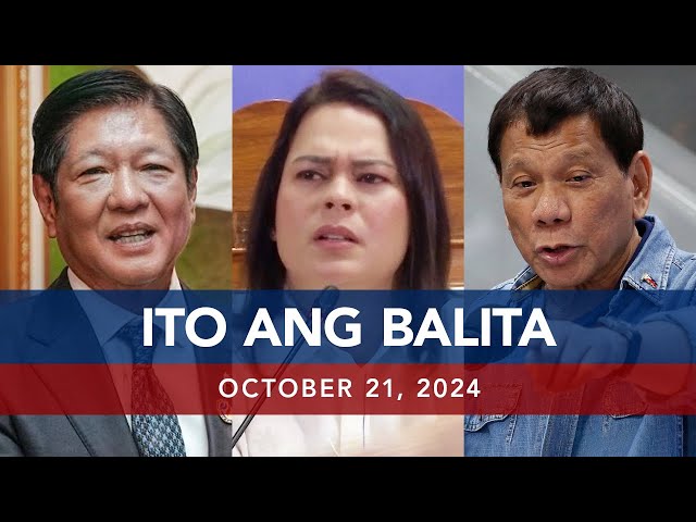 ⁣UNTV: Ito Ang Balita | October 21, 2024