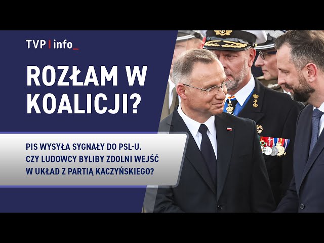 Rozłam w koalicji? PiS uśmiecha się do PSL-U